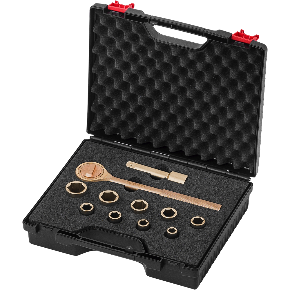 1/2” 27-piece ratchet box set, 10-32 mm | ATEXshop.de
